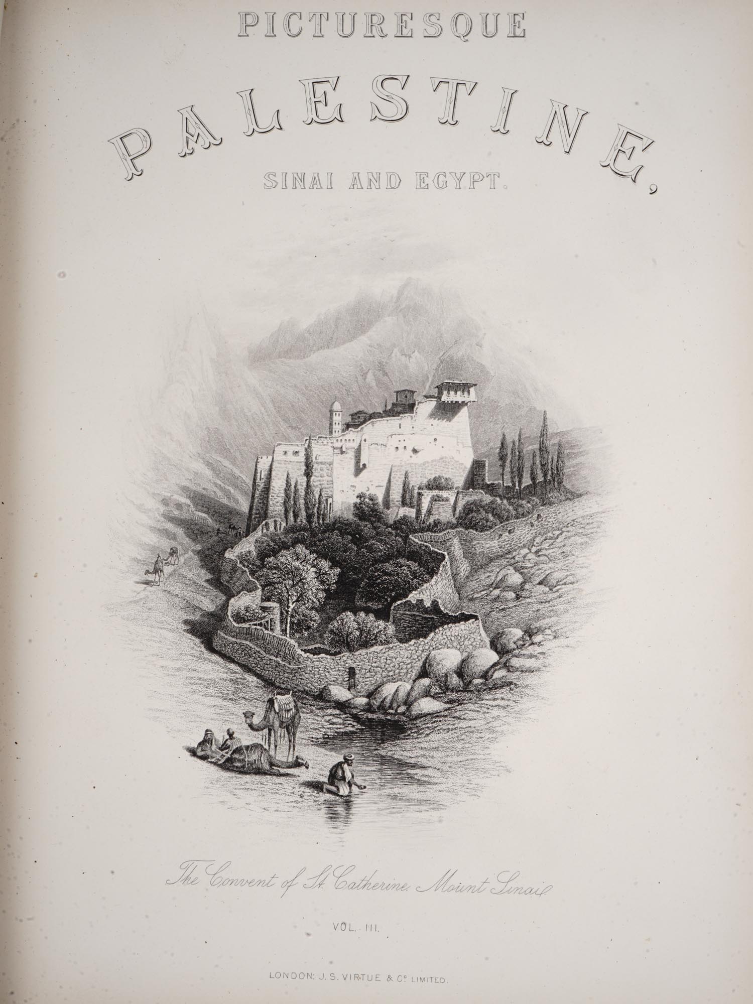 ANTIQUE 1881 PALESTINE SINAI EGYPT TRAVEL BOOKS PIC-10